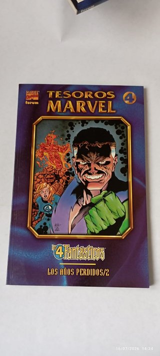 4 Fantásticos. Tesoros Marvel: Años perdidos 1-2