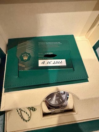 Rolex Datejust 41mm Pizarra