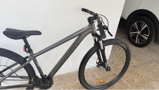 Bicicleta Rockrider  100 explorer Talla M Gris