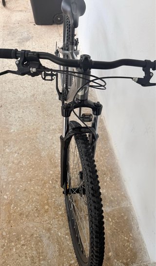 Bicicleta Rockrider  100 explorer Talla M Gris