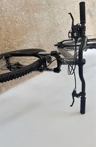 Bicicleta Rockrider  100 explorer Talla M Gris