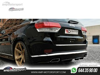 AÑADIDO DE DIFUSOR JEEP GRAND CHEROKEE WK2 2014-- LOOK CARBONO