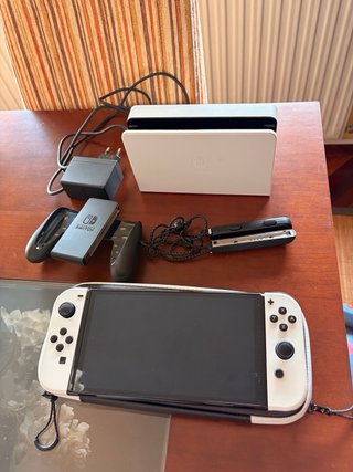 Nintendo Switch OLED Blanca