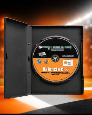 DVD Valencia CF Campeón Liga y Copa UEFA 2003/04