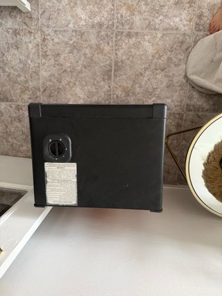 Estufa de gas Habitex negra
