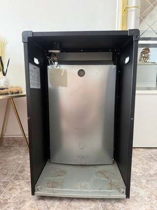 Estufa de gas Habitex negra