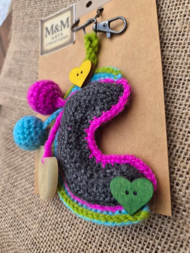 Llavero Letre C -  Crochet