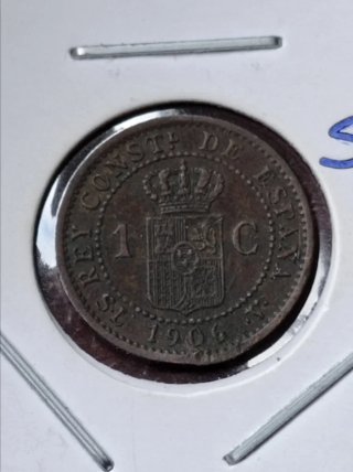 1 Céntimo Alfonso XIII 1906