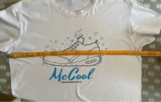 Maglietta McCool bianca con stampa