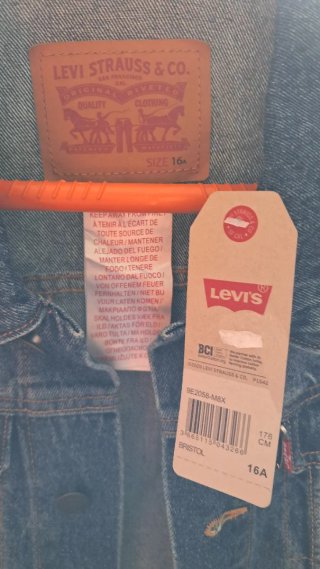 Cazadora vaquera Levi's azul