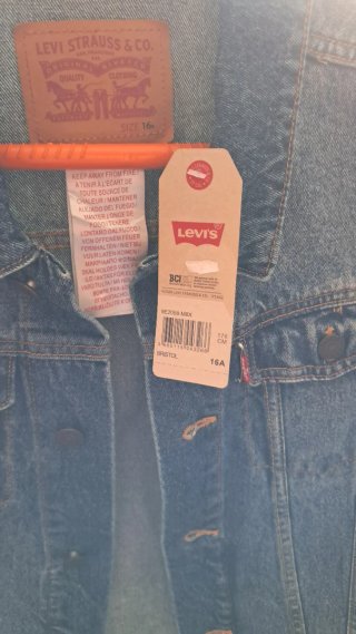 Cazadora vaquera Levi's azul