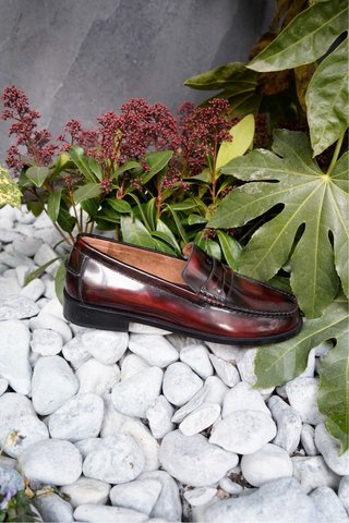 Mocassini Maison Y&S Uomo Pelle Marrone 42