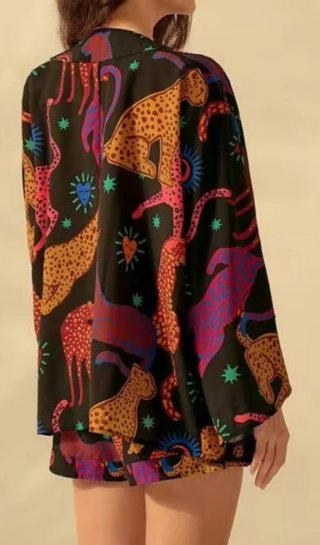 Kimono Estampado manga Japonesa