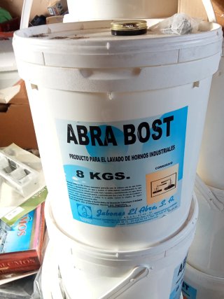 Abra Bost Limpiador Hornos Industriales 8 Kgs