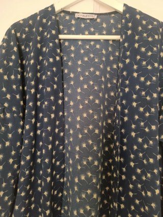 Sobrecamisa larga estampada Talla M