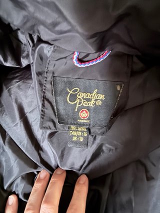 Chaqueta Canadian Peak Negra