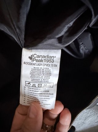 Chaqueta Canadian Peak Negra