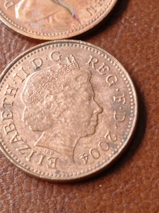 Lote de 3 monedas One Penny