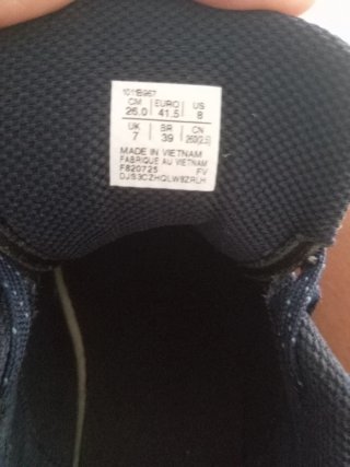 Zapatillas Asics Azul Marino y Gris