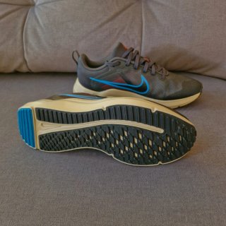 Nike Downshifter 12 Gris/Azul Nuevas