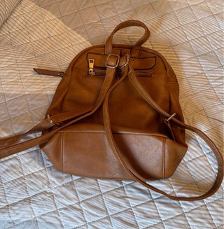 Mochila marrón
