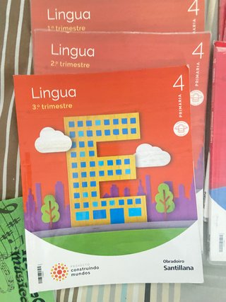 Libros 4primaria. Obradoiro 2023.santillana