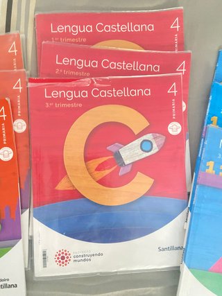 Libros 4primaria. Obradoiro 2023.santillana