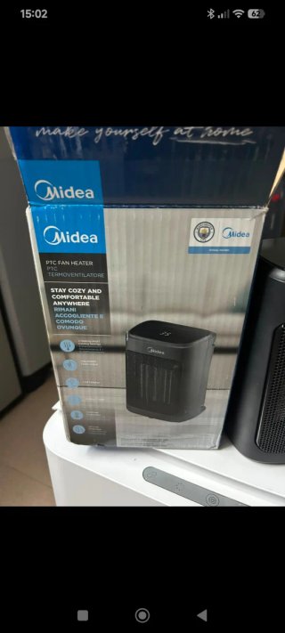 Calentador Midea Eléctrico Mesa