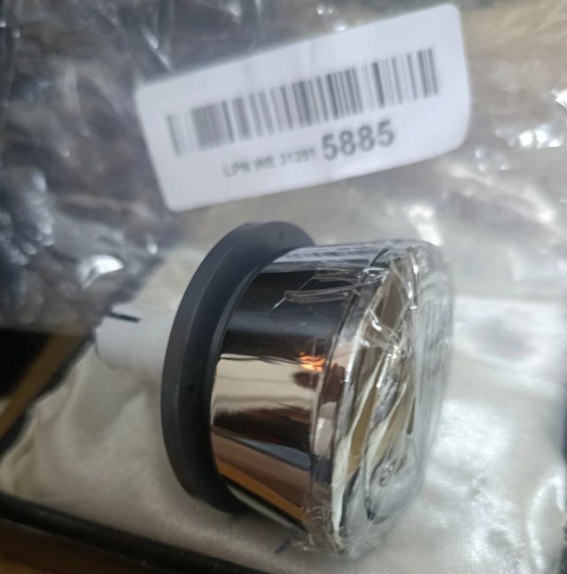Botón Cisterna Doble UV005A Cromo NUEVO
