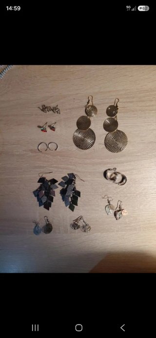 Surtido de pendientes (sin tuercas)