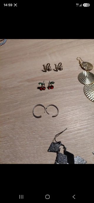 Surtido de pendientes (sin tuercas)