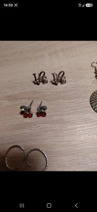 Surtido de pendientes (sin tuercas)