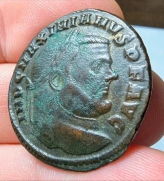 Follis Maximiano Hercules 303-305 d.C. Roma