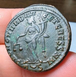 Follis Maximiano Hercules 303-305 d.C. Roma