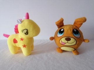 Peluches: Serpiente, Pulpo, Vaca, Perro y otros