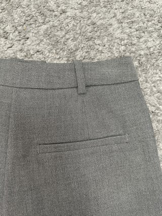 Falda pantalón gris Zara