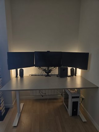 Escritorio Elevable IKEA SKARSTA 160x80 (Manivela)
