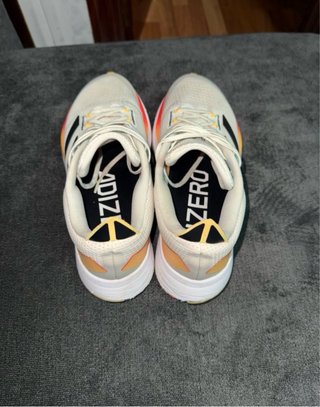 Zapatillas Adidas Running Naranja Blanco