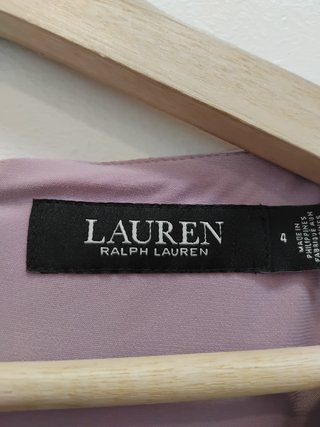 Vestido malva Ralph Lauren talla S