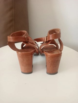 Sandali Alberto Bressan beige/marrone