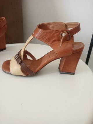 Sandali Alberto Bressan beige/marrone