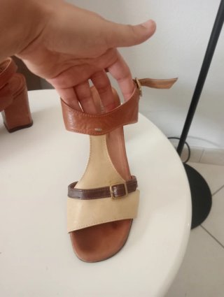 Sandali Alberto Bressan beige/marrone