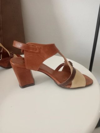 Sandali Alberto Bressan beige/marrone