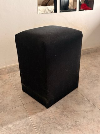 Sofá de 3 plazas chaise long y negro