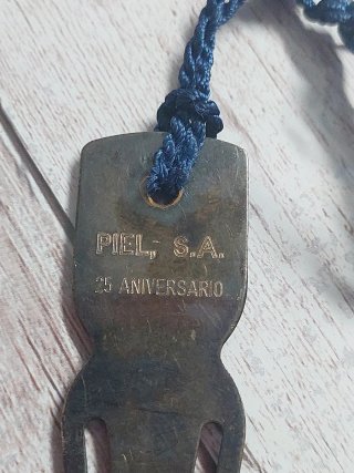 Marcador de páginas vintage PIEL, S.A.