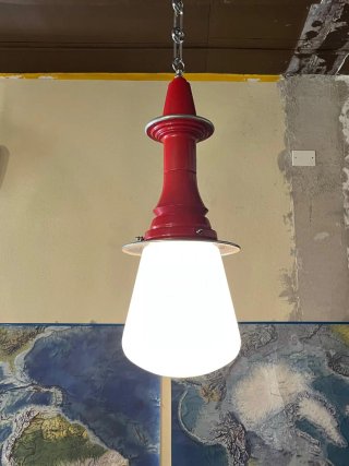 Lampada sospensione anni'50 attribuita a Stilnovo