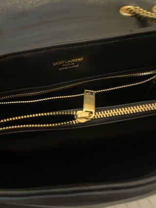 Bolso YSL Negro Piel Dorado