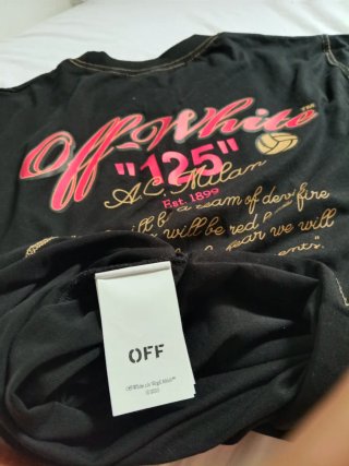 Acepto oferta Camiseta Off-White AC Milán 125 años