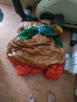 Capanna gonfiabile per giardino