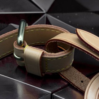 Etichetta Louis Vuitton in pelle Vachetta